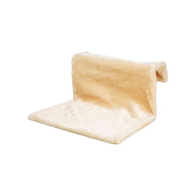 TRIXIE Ležaj za radijator za mačke, pliš 48x26x30 cm, bež
