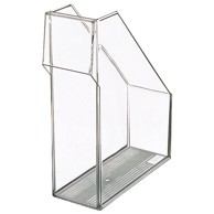 LEITZ Stalak za spise okomiti Exclusive, plastični, kristalno prozirni, 24750002
