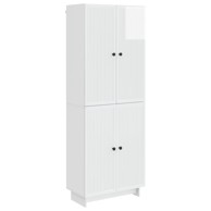 Set ormara, 2 pcs, 66 x 34,5 x 90 cm, bijela visokog sjaja
