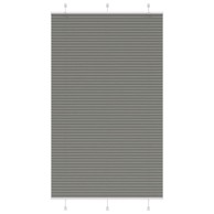 Plisirana roleta antracit 115x200 cm širina tkanine 114,4 cm