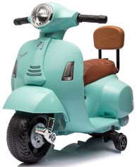 Skuter na akumulator Vespa, tirkizni