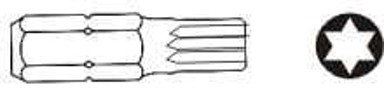 JONNESWAY torx bit T40 x 75 mm, prihvat 10 mm