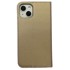 Preklopna futrola Magnet za Apple iPhone 15 Pro Max Smart, zlatna