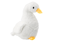 Plišana igračka patka za igru, 40 cm, bijela
