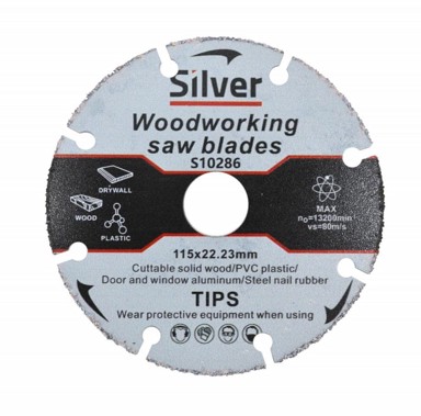 SILVER Univerzalni karbidni disk, 115 mm