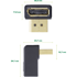 INLINE DisplayPort adapter, crni
