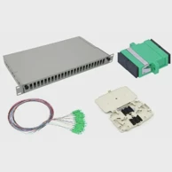 NFO patch panel, 1U, 24 SC APC, singlemode, izvlačni  