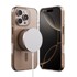 CRONG Maskica MagSafe Clear MAG Pro za Apple iPhone 16 Pro Max, pustinjska