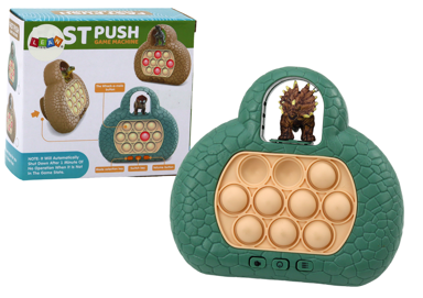 Pup-up Senzorna igračka Dino, zelena