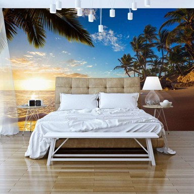 Samoljepljiva foto tapeta Tropical Beach 245x175