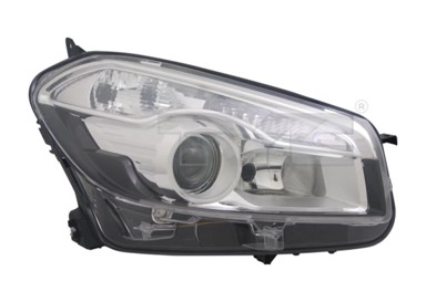 TYC Far NISSAN QASHQAI 07-14 lijevi 10- H7/H7 20-12320-05-2