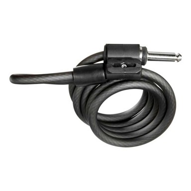 KRYPTONITE Kabel s lokotom KRY002253, crna, 10 mm x 120 cm