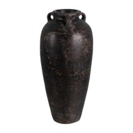 IXIA Vaza crna visoka od terakote, visina 60 cm Artem