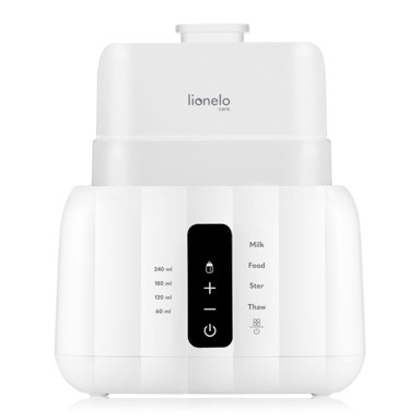 LIONELO Thermup Duo električni sterilizator i grijač bočica, bijeli