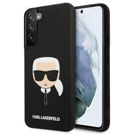 KARL LAGERFELD Maska Silicone Karl's Head za Samsung Galaxy S22+ KLHCS22MSLKHBK, crna