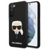 KARL LAGERFELD Maska Silicone Karl's Head za Samsung Galaxy S22+ KLHCS22MSLKHBK, crna