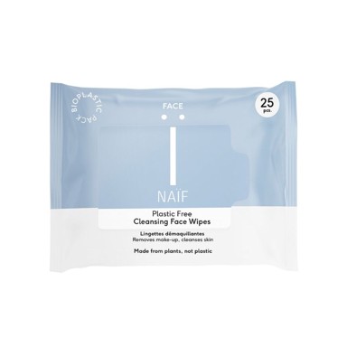 NAÏF Vlažne maramice za čišćenje lica, 25 komada