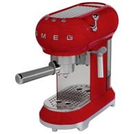 SMEG Aparat za kavu ECF01RDEU, crveni