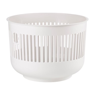 ZONE Bijela plastična košara za rublje 35 l Ume