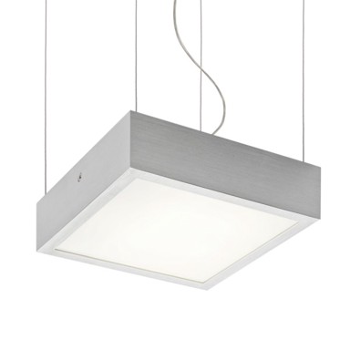 RENDL Viseća lampa Structural LED 20x20, brušeni aluminij, 230V, LED, 12W, 3000K