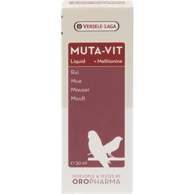 VERSELE LAGA OROPHARMA Dopunska hrana za ptice Muta-Vit Liquid, za optimalno perje, 30 ml