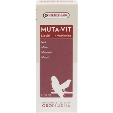 VERSELE LAGA OROPHARMA Dopunska hrana za ptice Muta-Vit Liquid, za optimalno perje, 30 ml