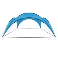 Šator za zabave u obliku luka 450 x 450 x 265 cm svjetloplavi