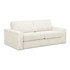 MAKAMII Bež sklopiva sofa od samta 195 cm Nona, 195x100x80 cm