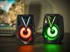 BLOW Balans računalni i gaming zvučnici, 2.0 stereo, USB, RGB LED osvjetljenje, 2x4W, crni