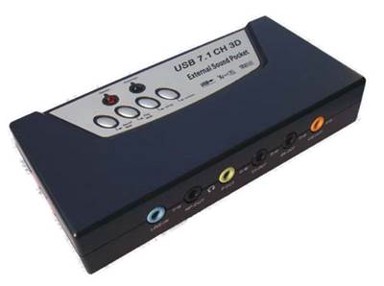 ASONIC Zvučna kartica, USB, C-Media N-US8CH 7.1, 8-kanala, vanjska