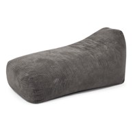 SLOWDOWN Tamno siva vreća za sjedenje od samta Snug Long 140 