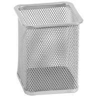 FORNAX Čaša za olovke, metalna mrežasta, srebrna