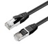 Mrežni spojni kabel, S/FTP, kategorija 6, LSZH, duljina 0,5 m, crna