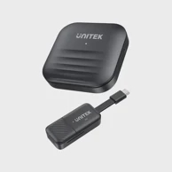 UNITEK AV extender V1184A01, HDMI, bežični/žični, crni