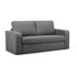 BOBOCHIC PARIS Siva sklopiva sofa 160 cm Come, 160x72x79 cm