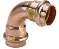 DIAMOND Koljeno 18 mm 90° za plin Profipress Viega