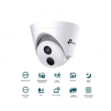 TP-LINK Nadzorna kamera 4K, crna, model VIGI C420I