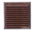 MAX-POL Ventilacijska rešetka 175 x 175 mm KRA 001831, smeđa