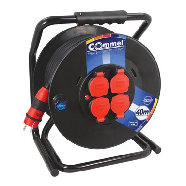 COMMEL Produžni kabel motalica 30 m 3x1,5 mm H07RN-F