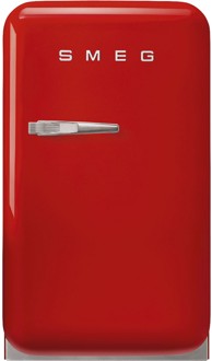 SMEG Mini hladnjak, FAB5RRD6, crveni