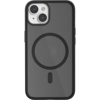 WOODCESSORIES Maskica, iPhone 14/13, Clear Case, MagSafe, Matte Black