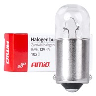 AMIO Halogene žarulje T4W BA9s, 12 V, 4 W, 10 kom.