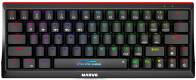 MARVO Tipkovnica KG962W, bežična, crna