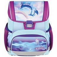 HERLITZ Školska anatomska torba Loop Ocean in Heaven 50043132