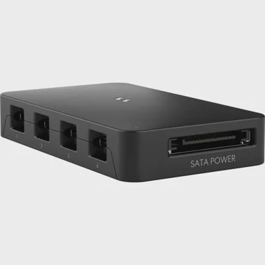 FRACTAL DESIGN Hub Adjust Pro, kontroler ventilatora, crna