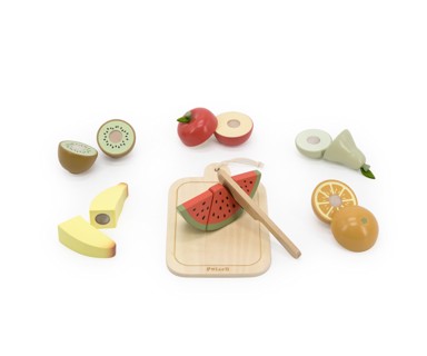VIGA Set za rezanje na dasci, voće 44211