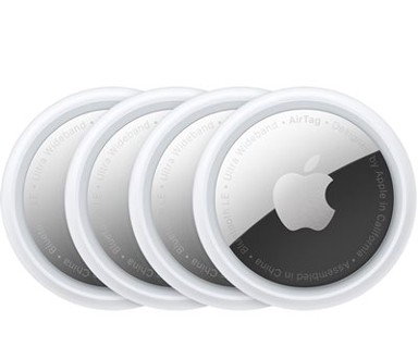 APPLE Bluetooth tracker AirTag, 4 kom