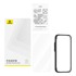 BASEUS Kaljeno staklo Superior HD Privacy za iPhone 11 Pro/X/XS + set za čišćenje i EasyStick, prozirno