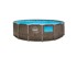 MOUNTFIELD Bazen s ratan uzorkom, prozor, 4,57 x 1,22 m, s priborom