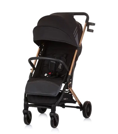 CHIPOLINO Dječja kolica Pixie - Obsidian Gold